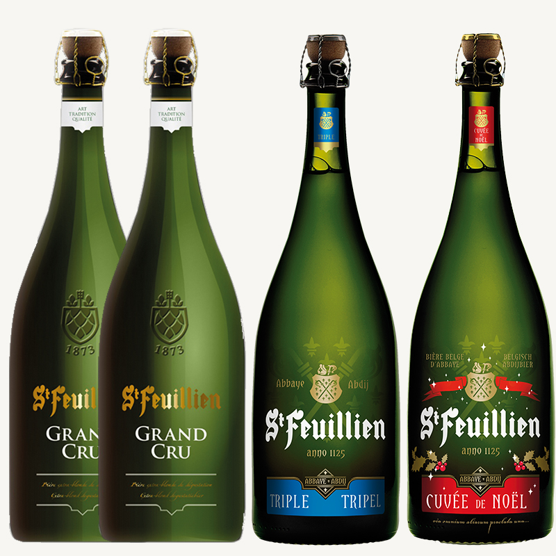 Special Pack Bottles Magnum L Brasserie Saint Feuillien