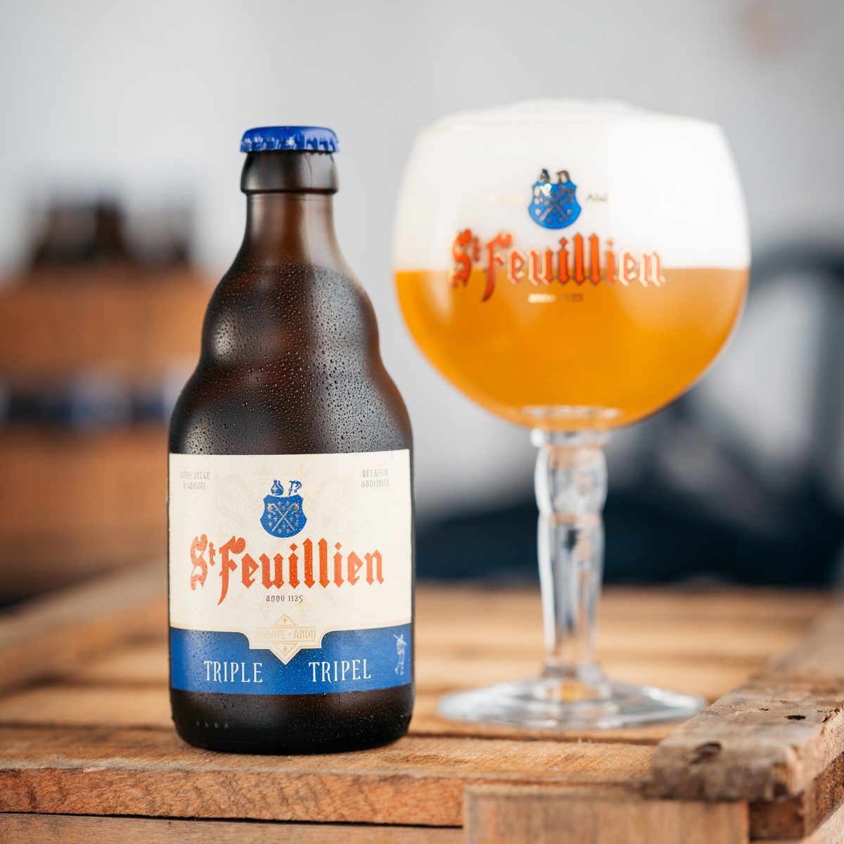 St-Feuillien Triple 12 x 33 cl - Image 2