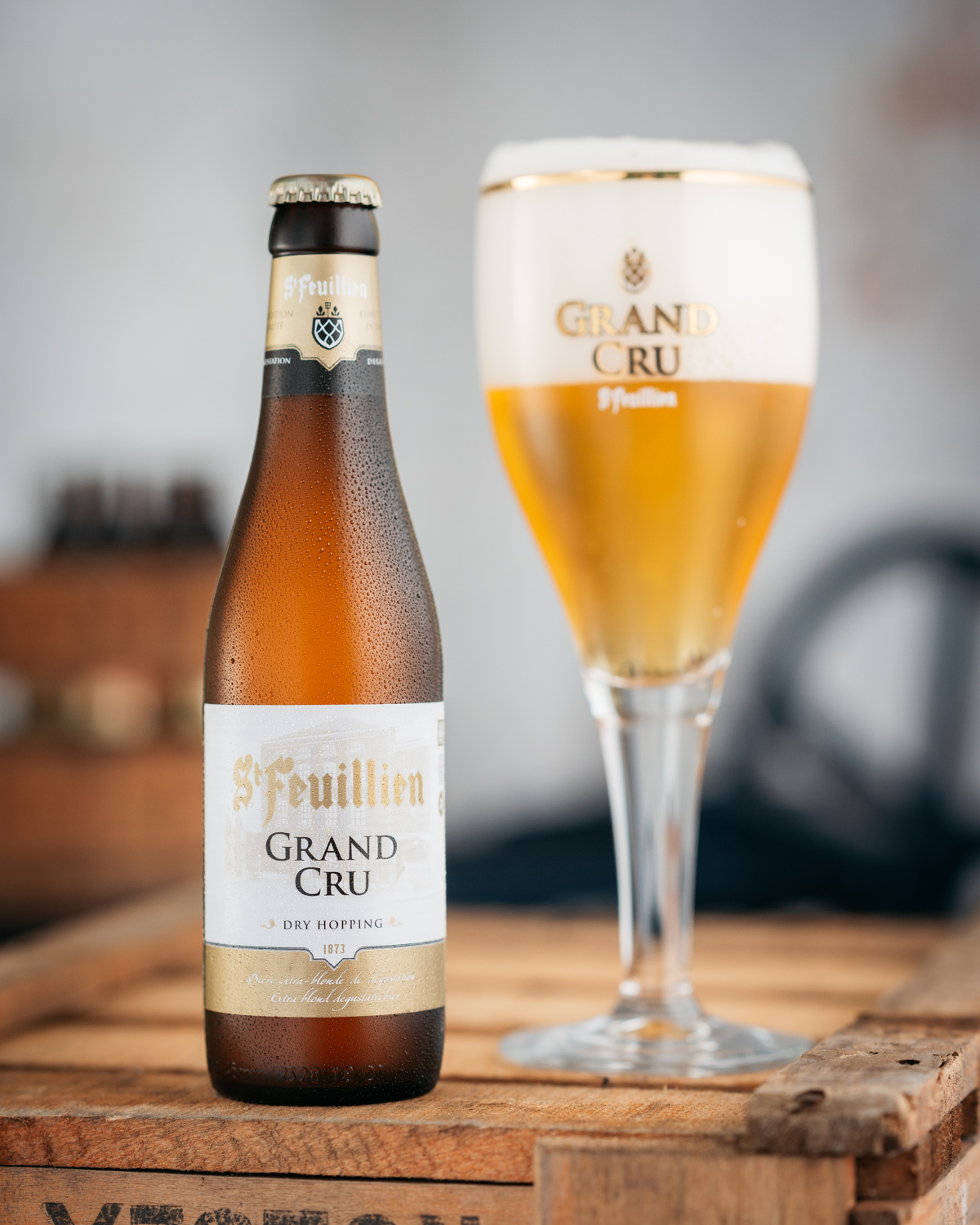 St Feuillien Grand Cru - Bière belge par Saint Feuillien – Beer-Route