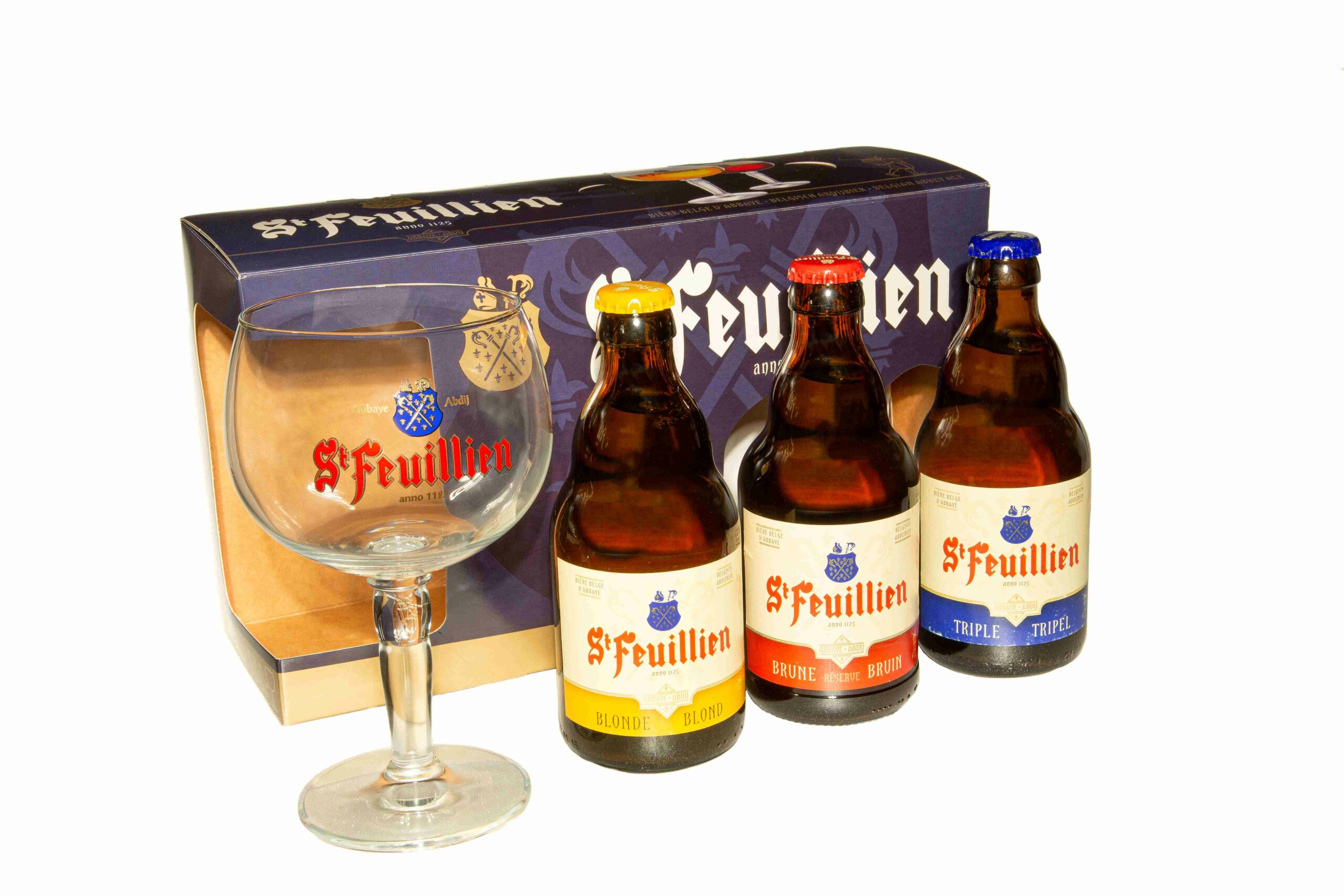 Coffret de bière belge - Brasserie Saint-Feuillien