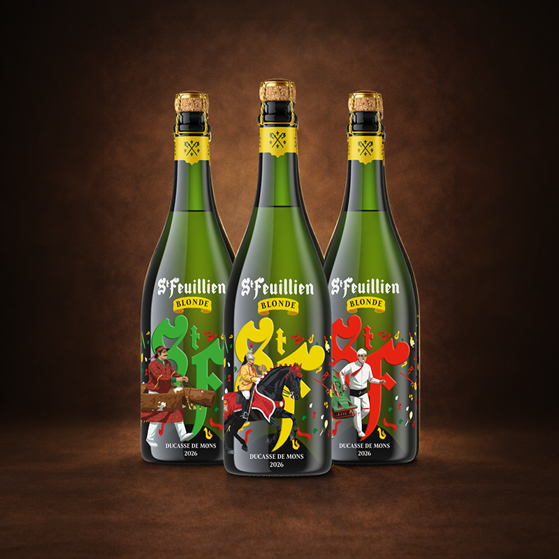 St-Feuillien Blonde 6 x 75cl - Edition spéciale Ducasse de Mons 2026 - Image 5