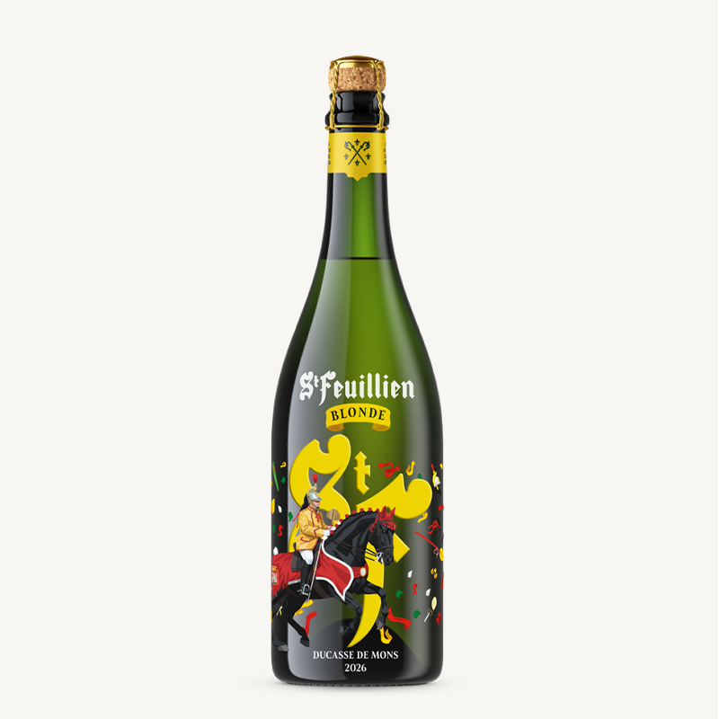 St-Feuillien Blonde 6 x 75cl - Edition spéciale Ducasse de Mons 2026 - Image 3