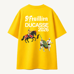 T-shirt St-Feuillien - édition spéciale Ducasse de Mons 2026